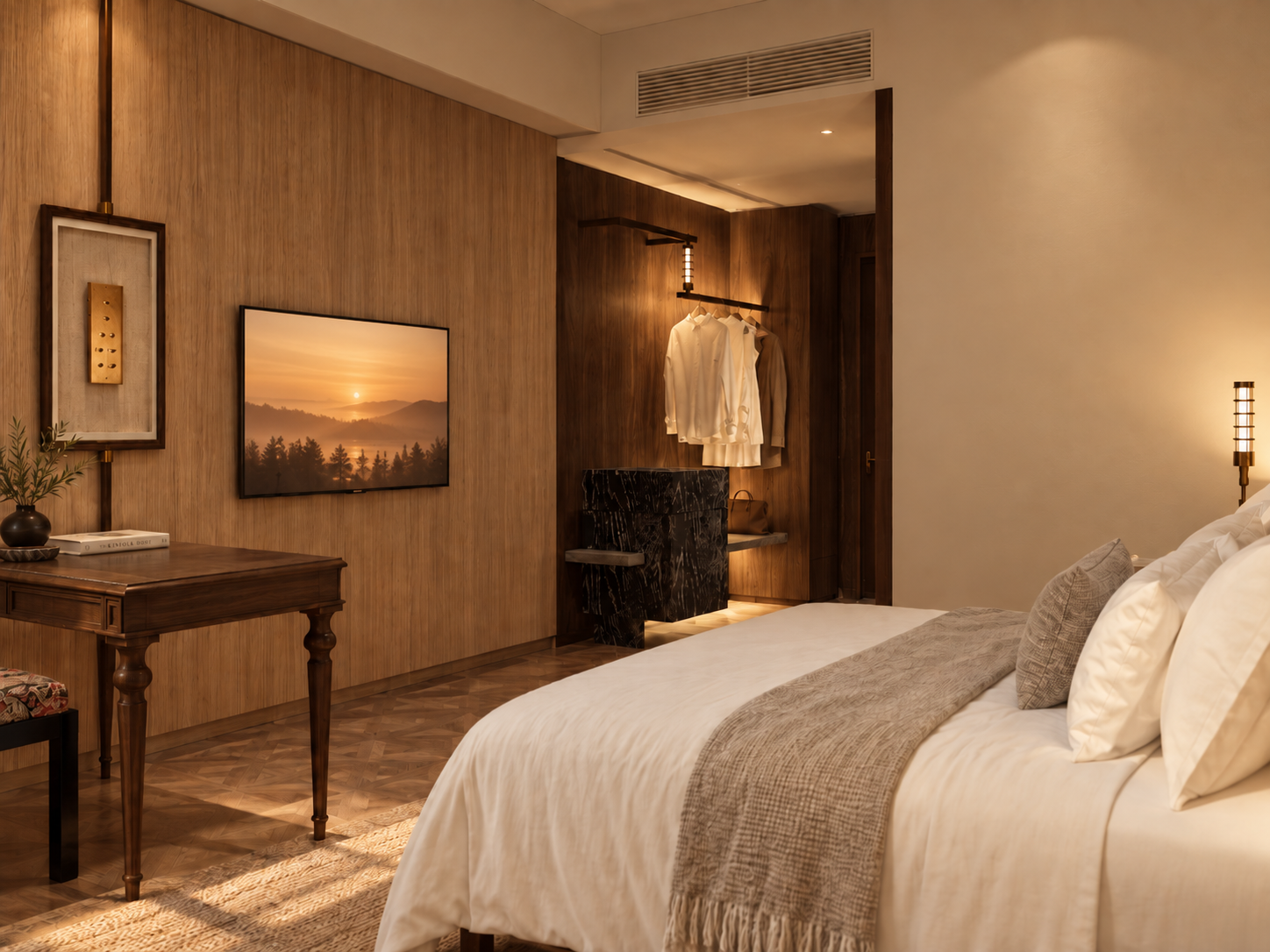 A guest room at Portrait Hotel, Subang Jaya