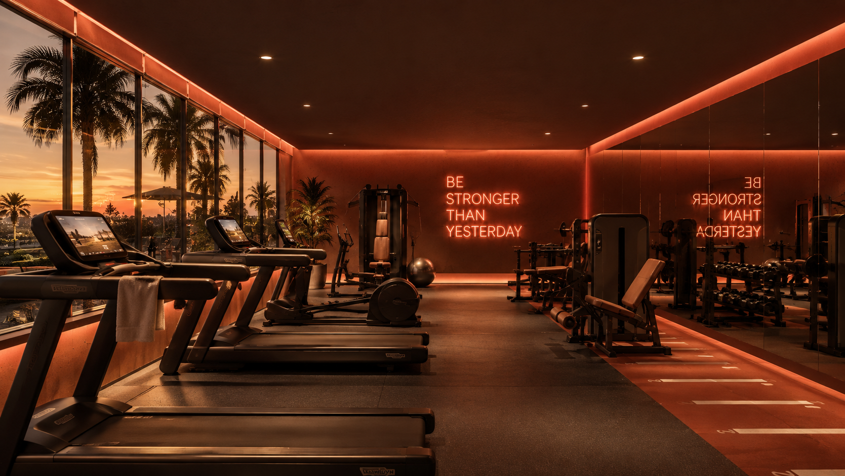 Fitness centre at Portrait Hotel Subang Jaya